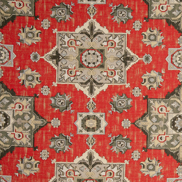 CLARKE & CLARKE ANATOLIA MALATYA - CRIMSON F0798/06.CAC.0 - Limited Stock
