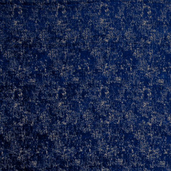 CLARKE & CLARKE ANATOLIA NESA - MIDNIGHT upholstery fabric swatch for sample-first furniture planning