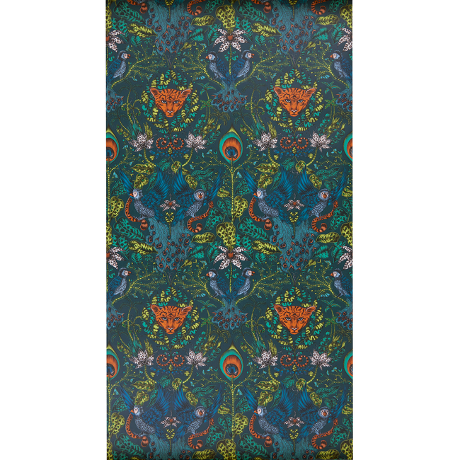 CLARKE & CLARKE ANIMALIA AMAZON - NAVY W0098/03.CAC.0