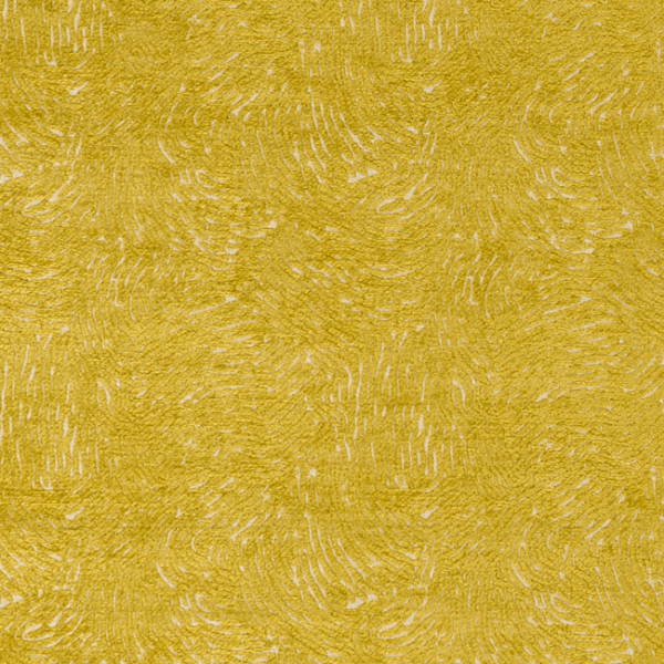 CLARKE & CLARKE AVALON LEVANTE - CHARTREUSE upholstery fabric swatch for sample-first furniture planning