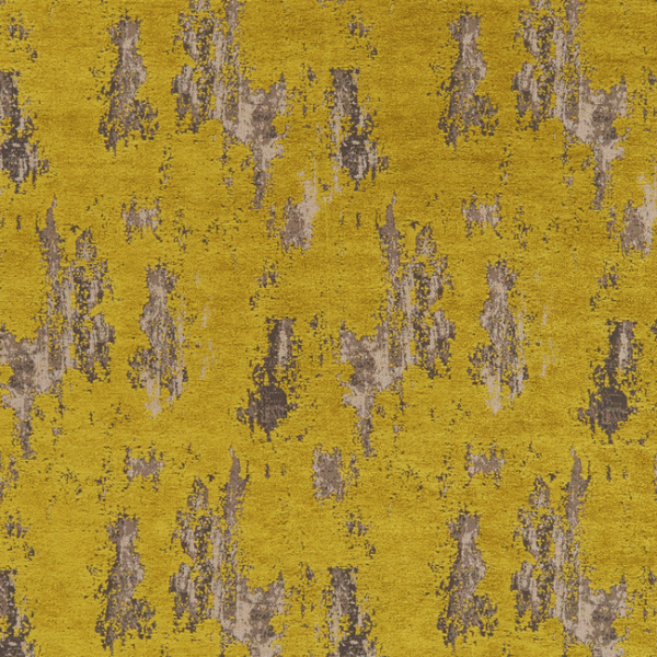 CLARKE & CLARKE AVALON MONTERREY - CHARTREUSE upholstery fabric swatch for sample-first furniture planning