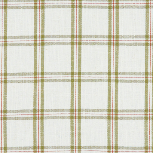 CLARKE & CLARKE AVEBURY KELMSCOTT - OLIVE upholstery fabric swatch for sample-first furniture planning