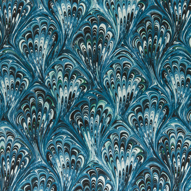 CLARKE & CLARKE BOTANICA PAVONE - TEAL F1094/04.CAC.0