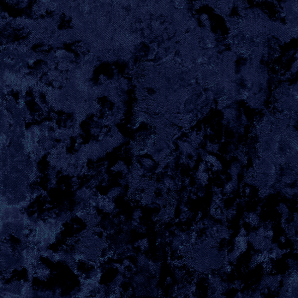 CLARKE & CLARKE CRUSH CRUSH - MIDNIGHT upholstery fabric swatch for sample-first furniture planning