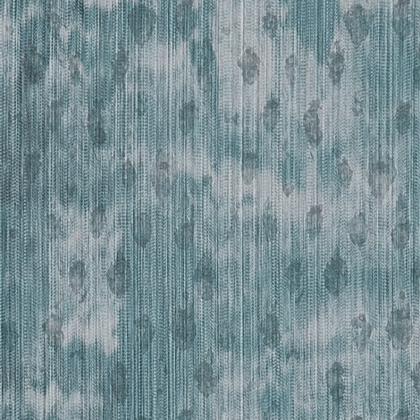 CLARKE & CLARKE DIFFUSION SIROCCO - KINGFISHER upholstery fabric swatch for sample-first furniture planning