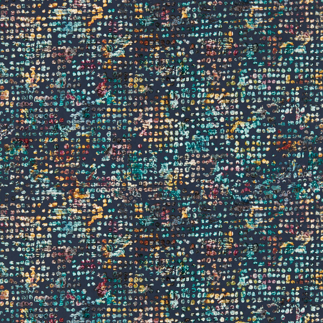 CLARKE & CLARKE FUSION LUXURY WALLCOVERING SCINTILLA - MIDNIGHT WP W0154/01.CAC.0