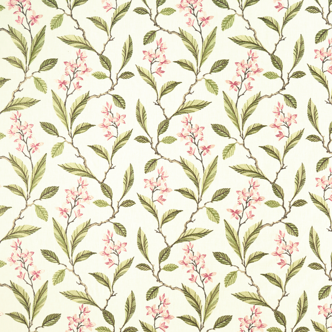 CLARKE & CLARKE HALCYON MELROSE - PINK/APPLE F1008/05.CAC.0