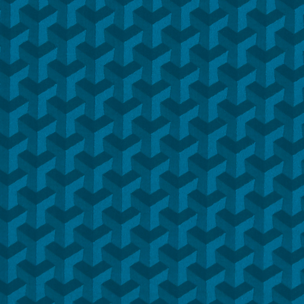 CLARKE & CLARKE LUSSO 2 STRUTTURA - KINGFISHER upholstery fabric swatch for sample-first furniture planning