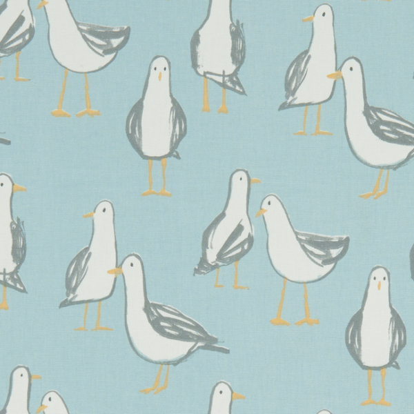 CLARKE & CLARKE MARINA LARIDAE - DUCKEGG upholstery fabric swatch for sample-first furniture planning