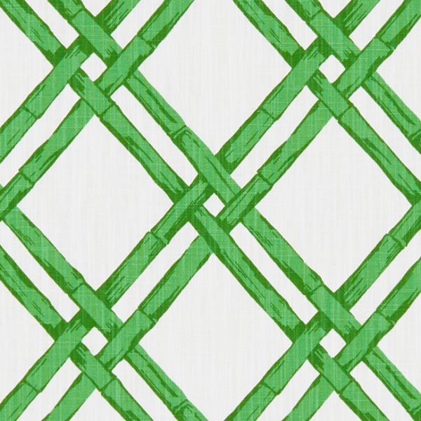 CLARKE & CLARKE ORIENTAL GARDEN BHUTAN - EMERALD upholstery fabric swatch for sample-first furniture planning