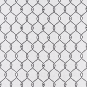 Clarke & Clarke Origins Opus - Charcoal upholstery fabric swatch
