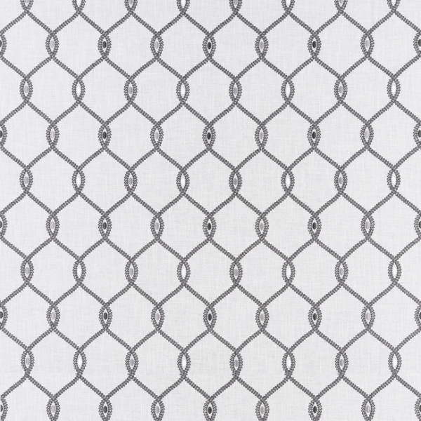 CLARKE & CLARKE ORIGINS OPUS - CHARCOAL upholstery fabric swatch for sample-first furniture planning