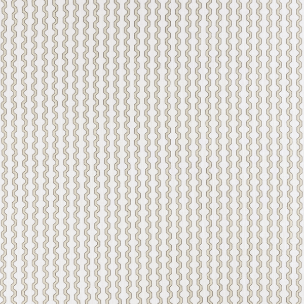 CLARKE & CLARKE ORIGINS REPLAY - IVORY upholstery fabric swatch for sample-first furniture planning