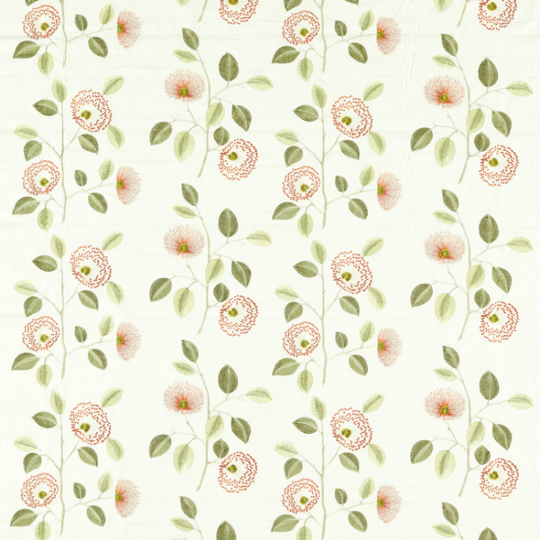 CLARKE & CLARKE PAVILION MONIQUE - SPICE upholstery fabric swatch for sample-first furniture planning