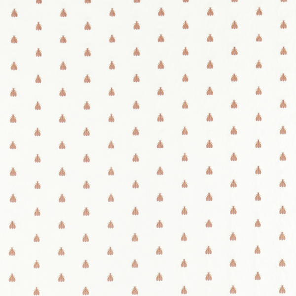 CLARKE & CLARKE POMARIUM FALENA - BLUSH/GOLD upholstery fabric swatch for sample-first furniture planning