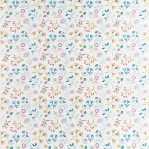 Clarke & Clarke Studio G For C&C Bohemia Alder - Summer upholstery fabric swatch