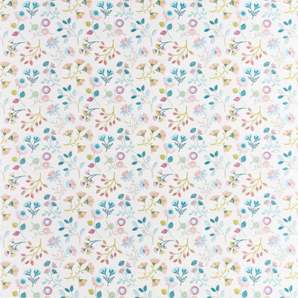 CLARKE & CLARKE STUDIO G FOR C&C BOHEMIA ALDER - SUMMER upholstery fabric swatch for sample-first furniture planning