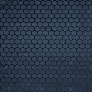 Clarke & Clarke Studio G For C&C Illusion Hexa - Midnight upholstery fabric swatch