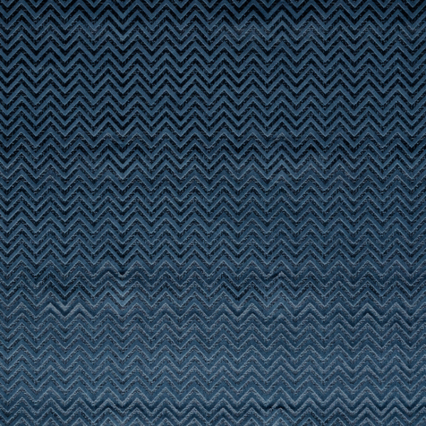 CLARKE & CLARKE STUDIO G FOR C&C ILLUSION NEXUS - MIDNIGHT upholstery fabric swatch for sample-first furniture planning