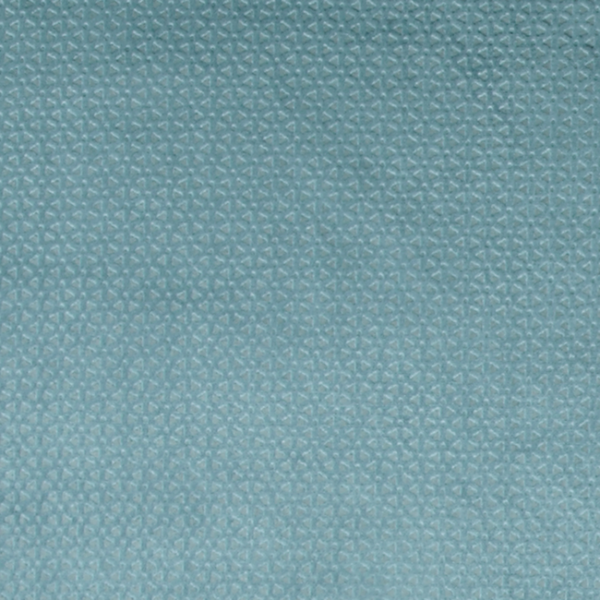 CLARKE & CLARKE STUDIO G FOR C&C LUSTRO LORETO - TEAL upholstery fabric swatch for sample-first furniture planning