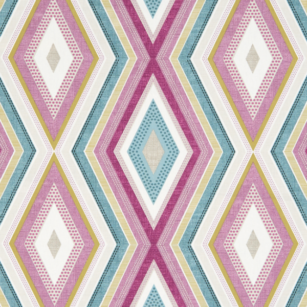CLARKE & CLARKE STUDIO G FOR C&C OCTAVIA TERRAZZO - DAMSON upholstery fabric swatch for sample-first furniture planning