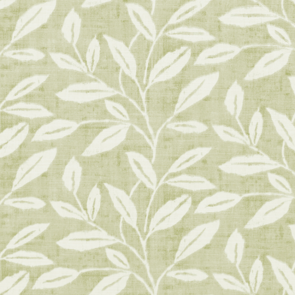 CLARKE & CLARKE STUDIO G FOR C&C ROOF GARDEN TERRACE TRAIL - SAGE upholstery fabric swatch for sample-first furniture planning