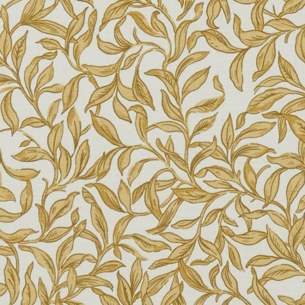 CLARKE & CLARKE STUDIO G FOR C&C SHERWOOD ENTWISTLE - GOLD upholstery fabric swatch for sample-first furniture planning