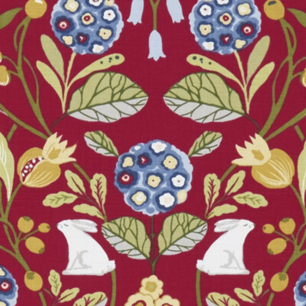 CLARKE & CLARKE STUDIO G FOR C&C SHERWOOD FORESTER - ROUGE F1314/05.CAC.0 - Limited Stock
