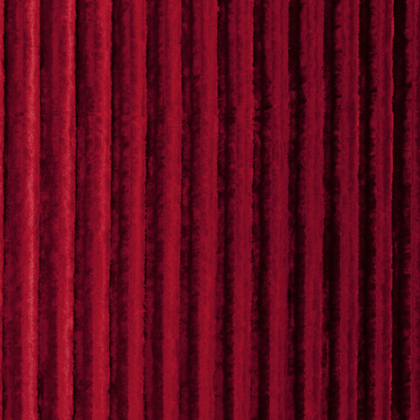 CLARKE & CLARKE TEMPO VELVETS RHYTHM - CRIMSON F0468/05.CAC.0 - Limited Stock