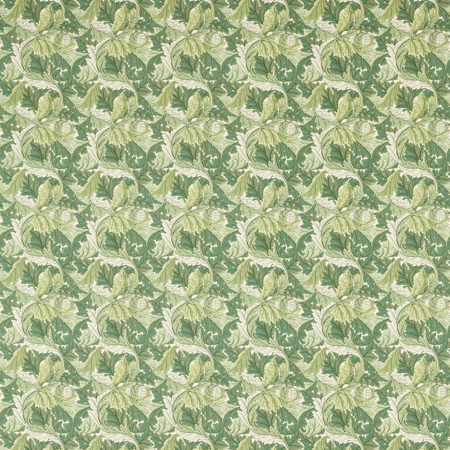 CLARKE & CLARKE WILLIAM MORRIS DESIGNS ACANTHUS - APPLE/SAGE F1681/02.CAC.0