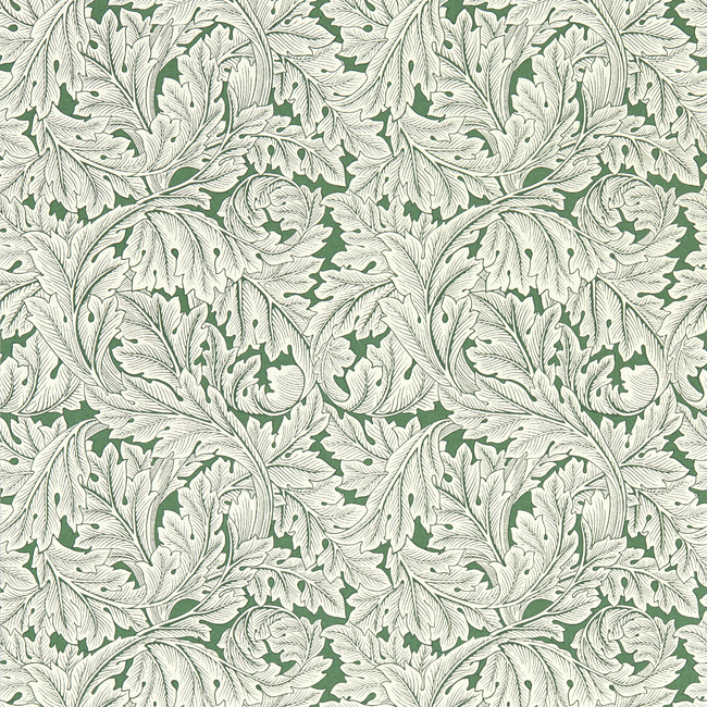 CLARKE & CLARKE WILLIAM MORRIS WALLCOVERING ACANTHUS - SAGE WP W0175/01.CAC.0