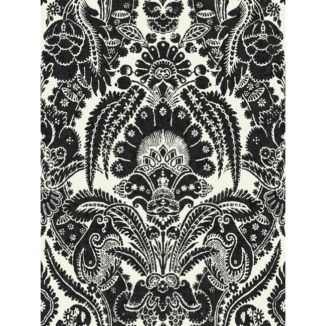 COLE & SON ALBEMARLE CHATTERTON - BLACK AND WHITE 94/2010.CS.0
