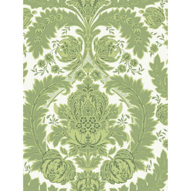 COLE & SON ALBEMARLE COLERIDGE - GREEN AND IVORY 94/9050.CS.0