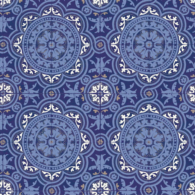 COLE & SON ALBEMARLE PICCADILLY - BLUE 94/8044.CS.0