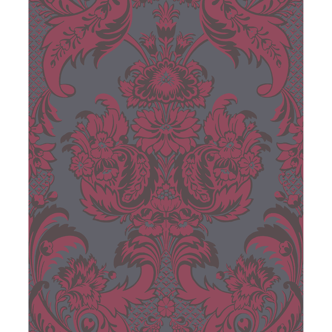 COLE & SON ALBEMARLE WYNDHAM - RED AND SLATE 94/3018.CS.0