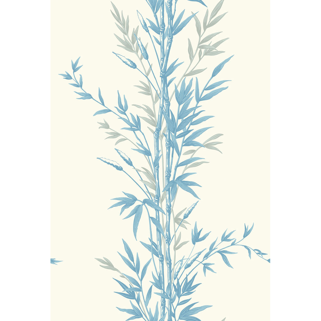 COLE & SON ANTHOLOGY BAMBOO - BLUE ON IVORY 100/5022.CS.0