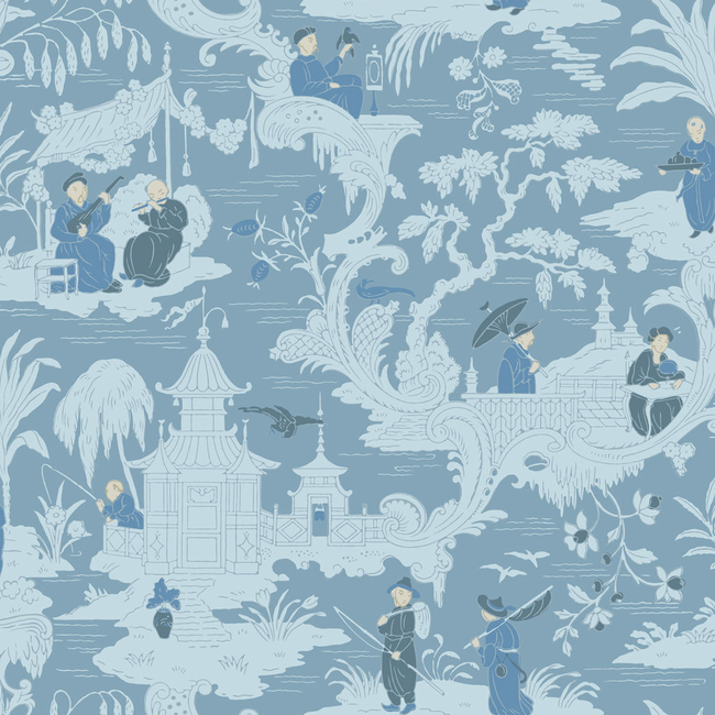 COLE & SON ANTHOLOGY CHINESE TOILE - BLUE 100/8038.CS.0