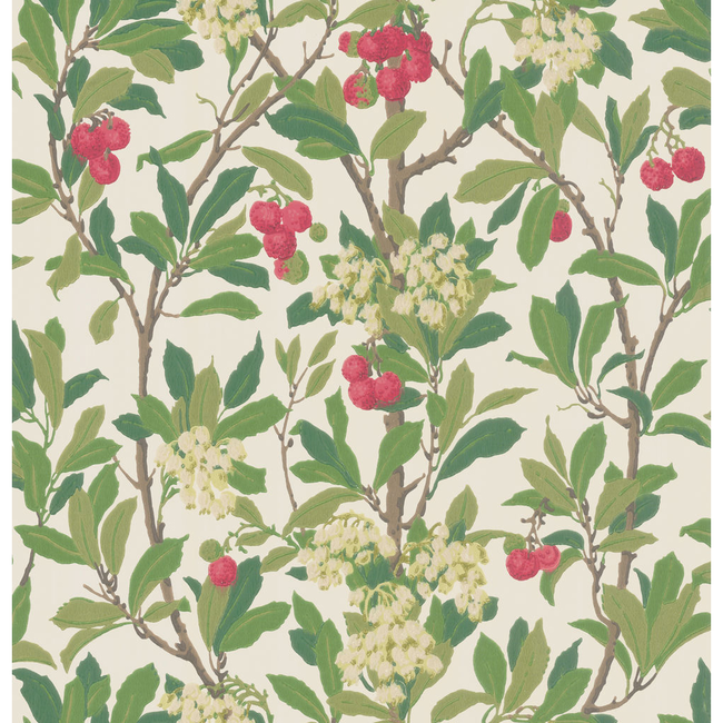 COLE & SON ANTHOLOGY STRAWBERRY TREE - SCARLET & IVORY 100/10049.CS.0