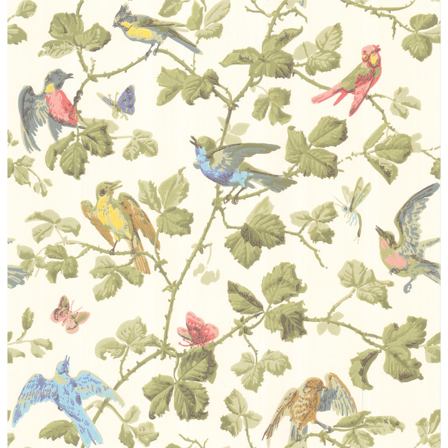 COLE & SON ANTHOLOGY WINTER BIRDS - MULTI-COLOURED 100/2006.CS.0