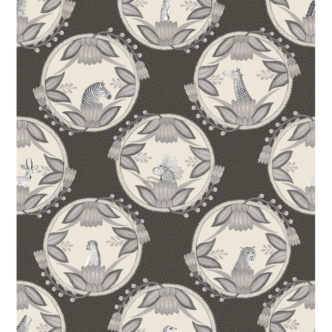 COLE & SON ARDMORE ARDMORE CAMEOS - BLACK & WHITE 109/9043.CS.0