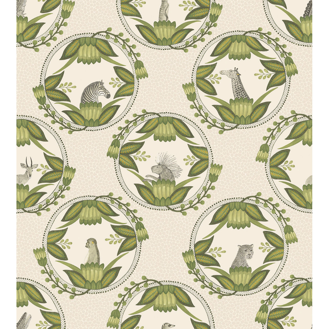 COLE & SON ARDMORE ARDMORE CAMEOS - STONE & GREEN 109/9041.CS.0