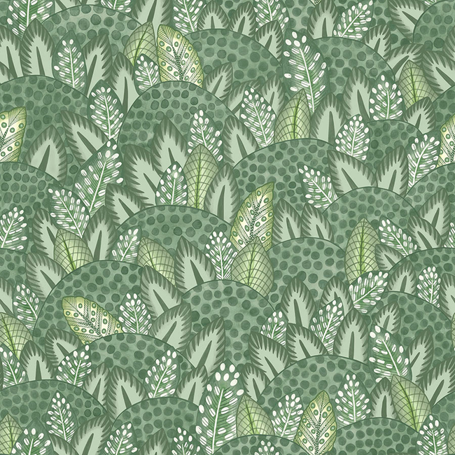 COLE & SON ARDMORE-JABULA ZULU TERRAIN - FRSTGRN&OLVGRN 119/9042.CS.0