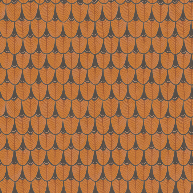 COLE & SON ARDMORE NARINA - BURNT ORANGE 109/10050.CS.0