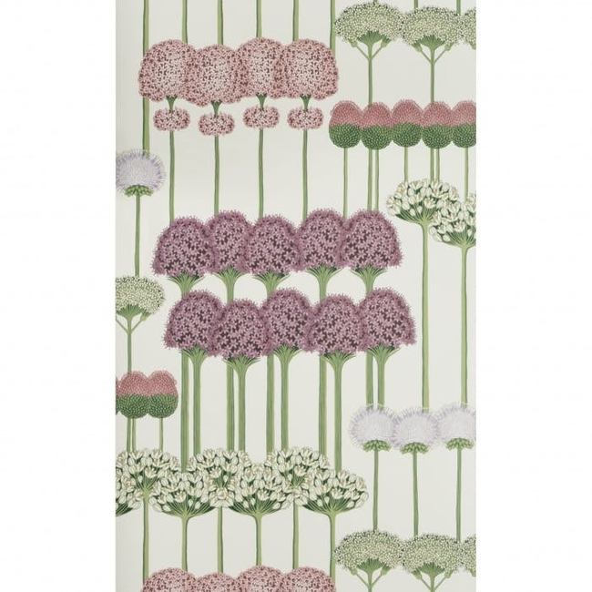 COLE & SON BOTANICAL BOTANICA ALLIUM - MULB/BLUSH/LILAC/WH 115/12034.CS.0