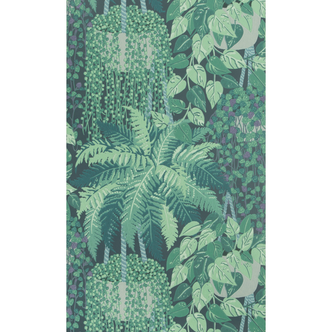 COLE & SON BOTANICAL BOTANICA FERN - VIRIDIAN AND TEAL 115/7022.CS.0
