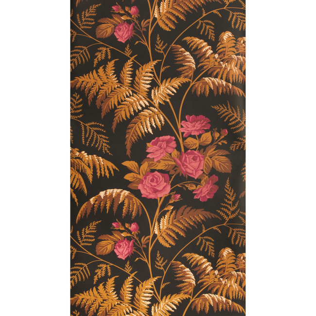 COLE & SON BOTANICAL BOTANICA ROSE - CERISE/B ORANGE/BLACK 115/10029.CS.0