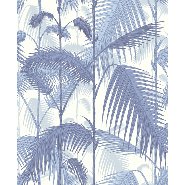 COLE & SON CONTEMPORARY RESTYLED PALM JUNGLE - BLUES/ WHITE 95/1005.CS.0