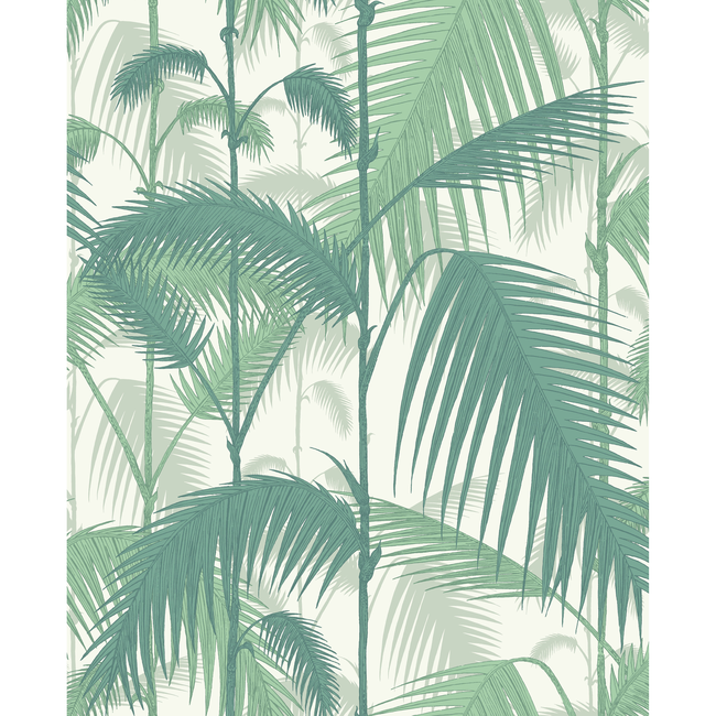 COLE & SON CONTEMPORARY RESTYLED PALM JUNGLE - FOREST GRE/W 95/1002.CS.0
