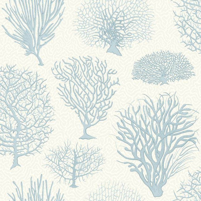 COLE & SON CURIO SEAFERN - BLUE 107/2009.CS.0