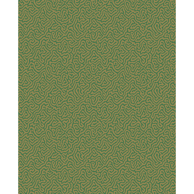 COLE & SON CURIO VERMICELLI - GREEN & GOLD 107/4022.CS.0